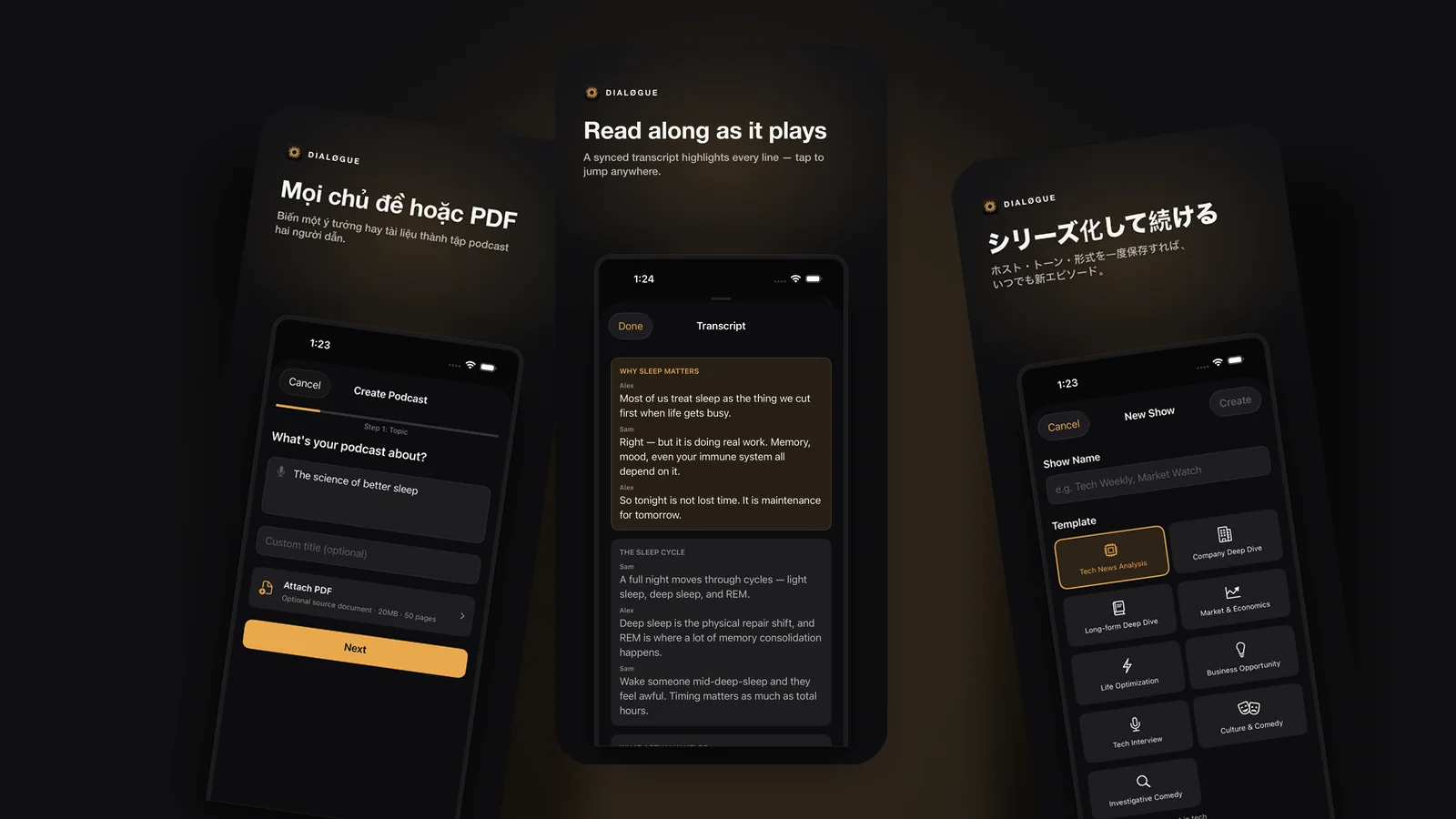Novedades de DIALØGUE para iOS